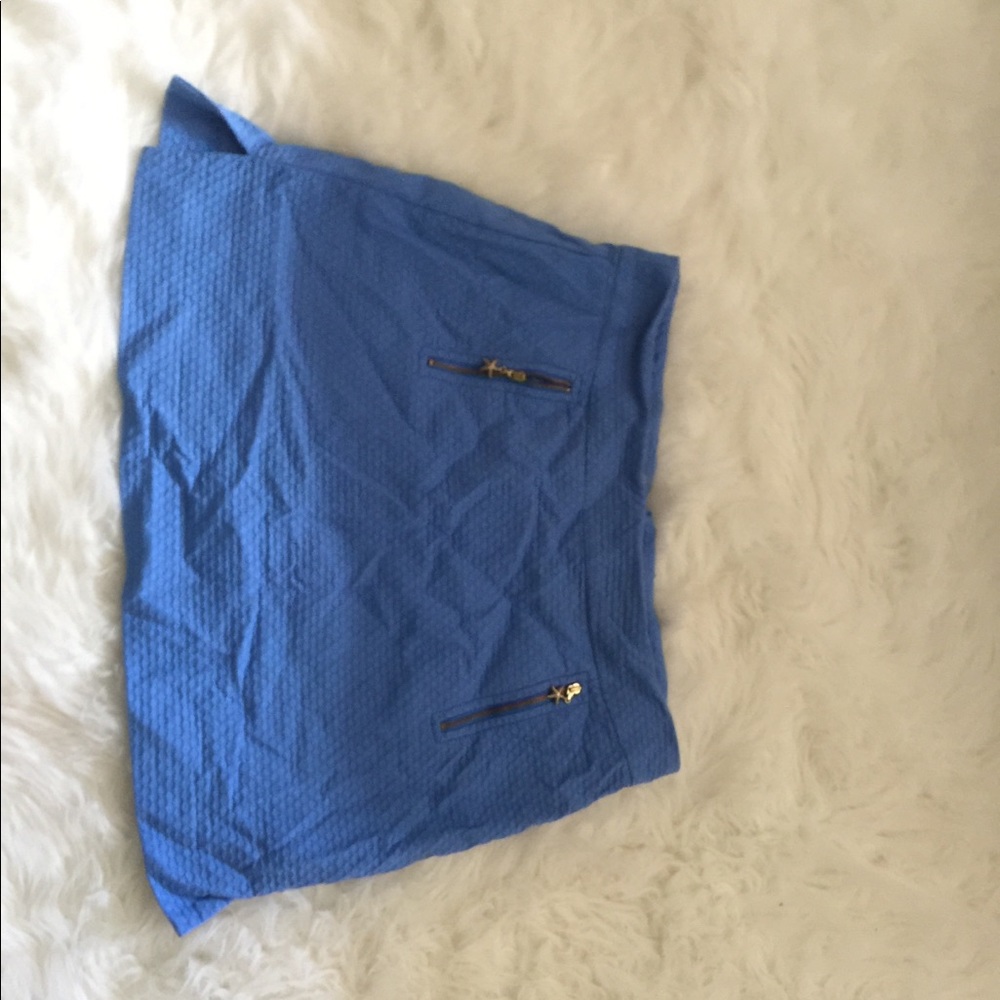 Blue skirt